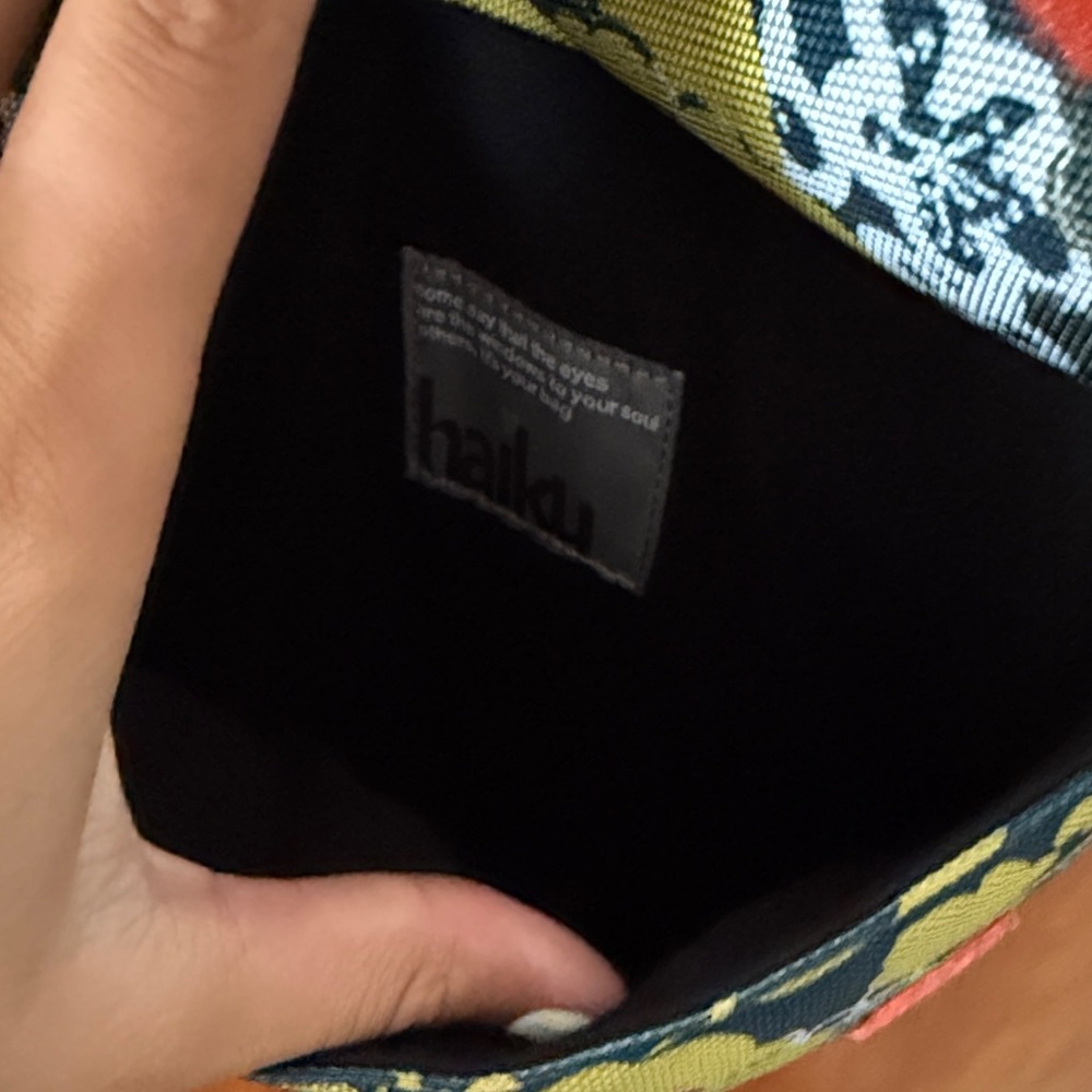 Haiku Floral Shoulder Bag In Yellow And Red View 3